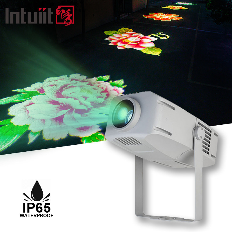고보 프로젝터 광고 조명 400W LED 표지 벽 프로젝션 램프 야외 방수 Ip65