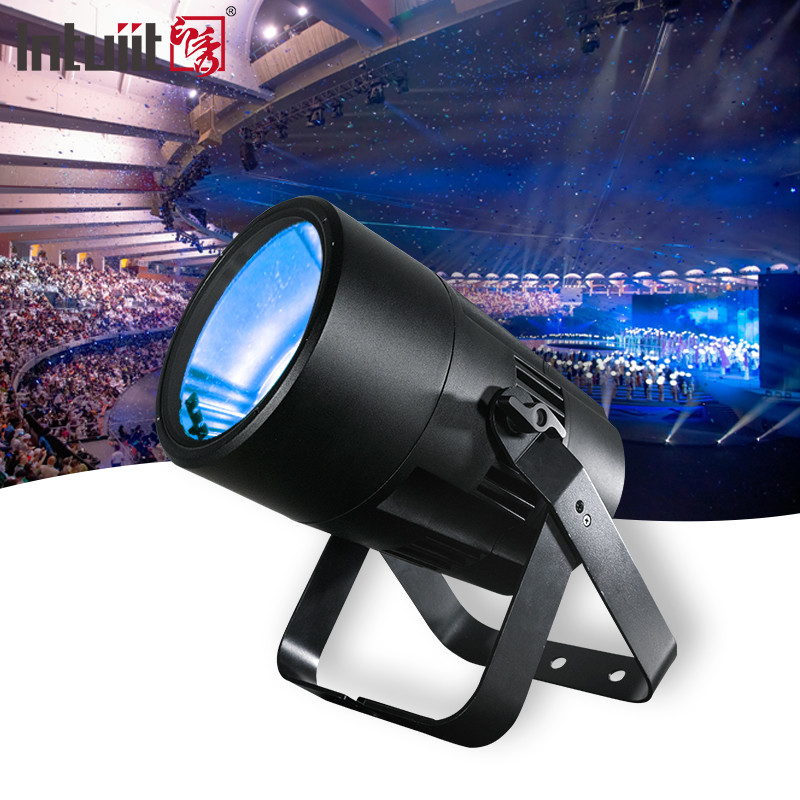 200W COB LED 라이트 선형 확대 10 ~ 55도 RGBW 극장 회의실 홍수 빛 DMX LED PAR