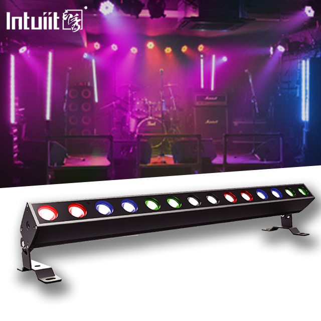 방수 IP65 RGBW 4in1 14x10w 픽셀 바 LED 벽 세척기 DMX512 제어 웨딩을 위한 화이트 DJ 빔 스테이지 조명
