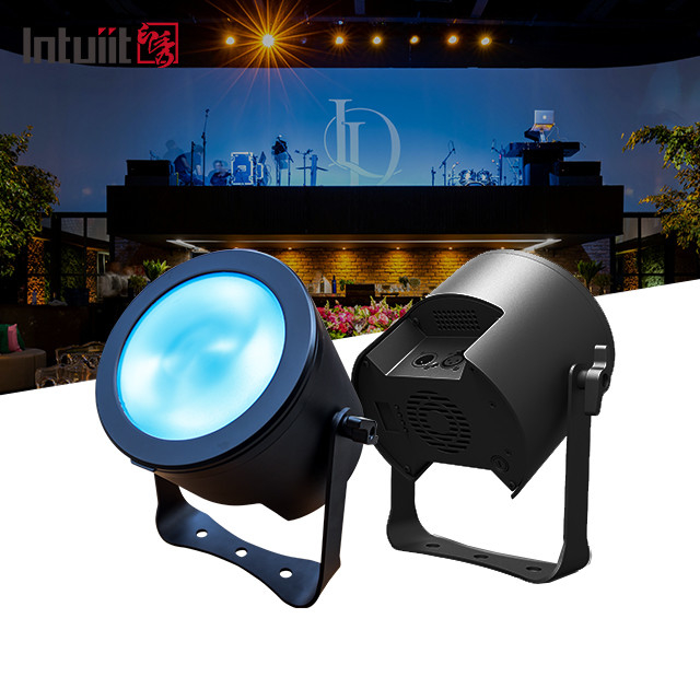 200W RGBW 청중 무대 표면 코브 LED PAR 라이트 DMX512 DJ 콘서트 이벤트 극장 결혼식 조명