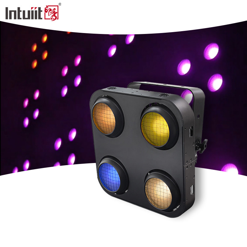 Ip65 4x90W 앰버 따뜻한 흰색 LED Cob 청중 블라인드 라이트 야외 방수 4 눈 피키 블라인드