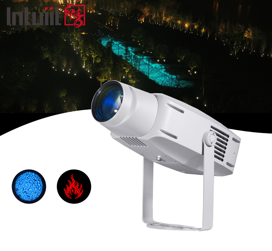 400W RGBW LED 다이내믹 워터 리플 라이트 패턴 대기 램프 야외 방수 IP65 프로젝션 라이트