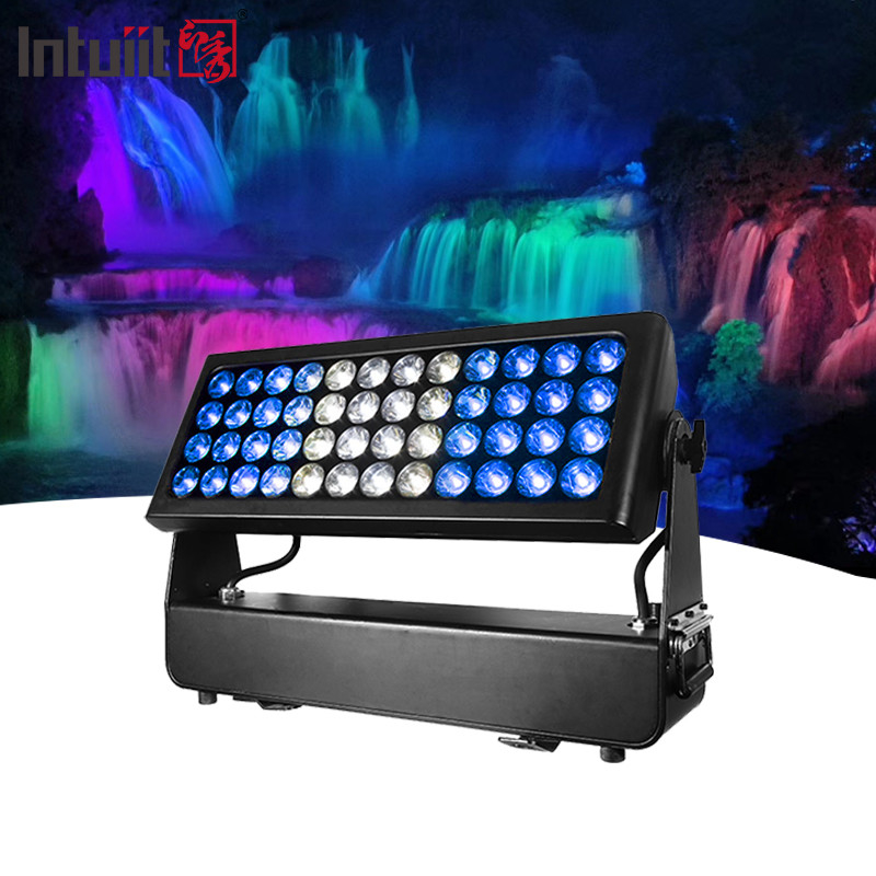전문 방수 IP65 1500W Rgbw 4in1 도시 컬러 세탁등 LED 홍수등 LED 벽 세탁기