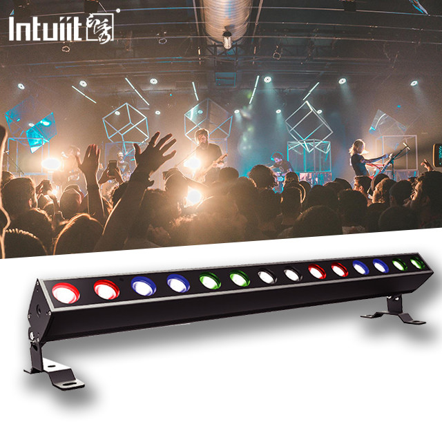 IP65 DMX 14x10w RGBW 4in1 LED 야외 건물 세탁 방수 벽 세탁기 빛 무대 조명