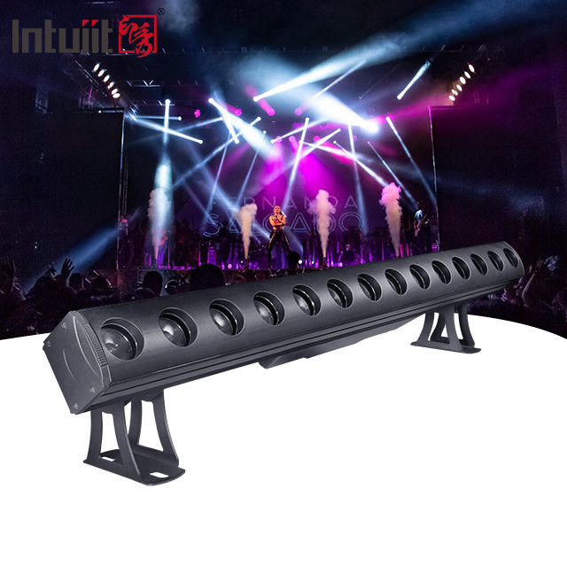 야외 14x15W 램프 벽 세탁등 IP65 Dmx 제어 Rgbw LED 벽 세탁기 효과 무대 빛 바 디스코 파티