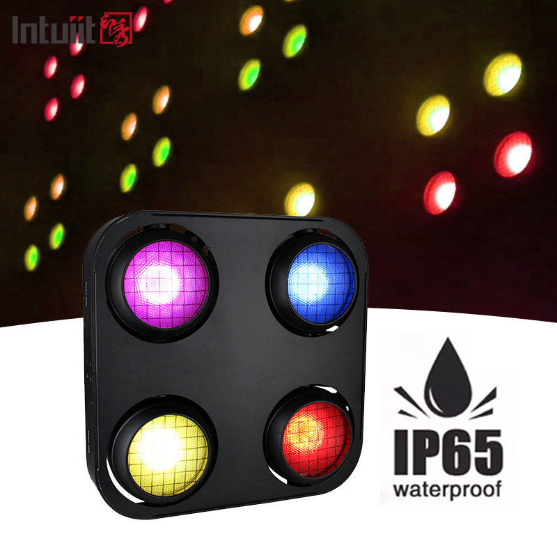Ip65 400W 양버 따뜻한 흰색 LED Cob 청중 블라인드 라이트 야외 방수 블라인드 4 눈