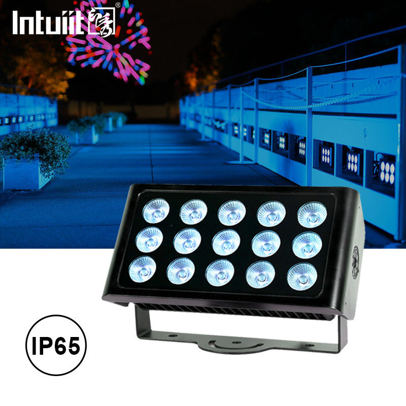 옥외 80W IP65 사각형 DMX RGBW LED 홍수 조명 건물 전면 LED 벽 세척기 홍수 조명
