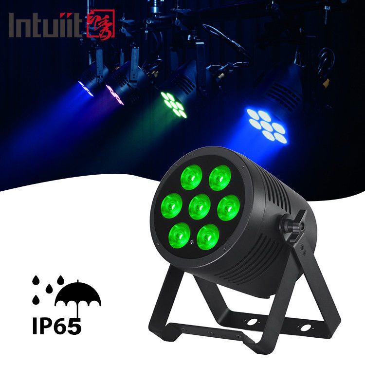 RGBWA UV 6 in 1 방수 7x20W Par Light 방수 LED Par Light 외관 IP65 Par Light DJ 스테이지