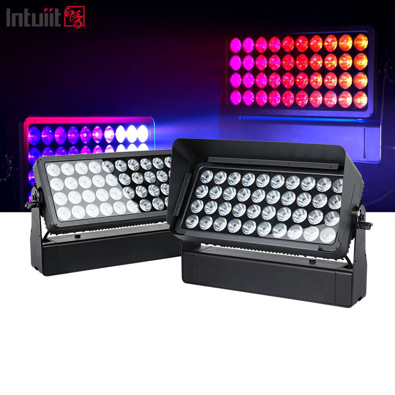 LED 시티 컬러 라이트 400W 야외 건축 건물 LED 벽 세탁기 라이트 40pcs 10w Rgbw 4in1 야외 벽 세탁등