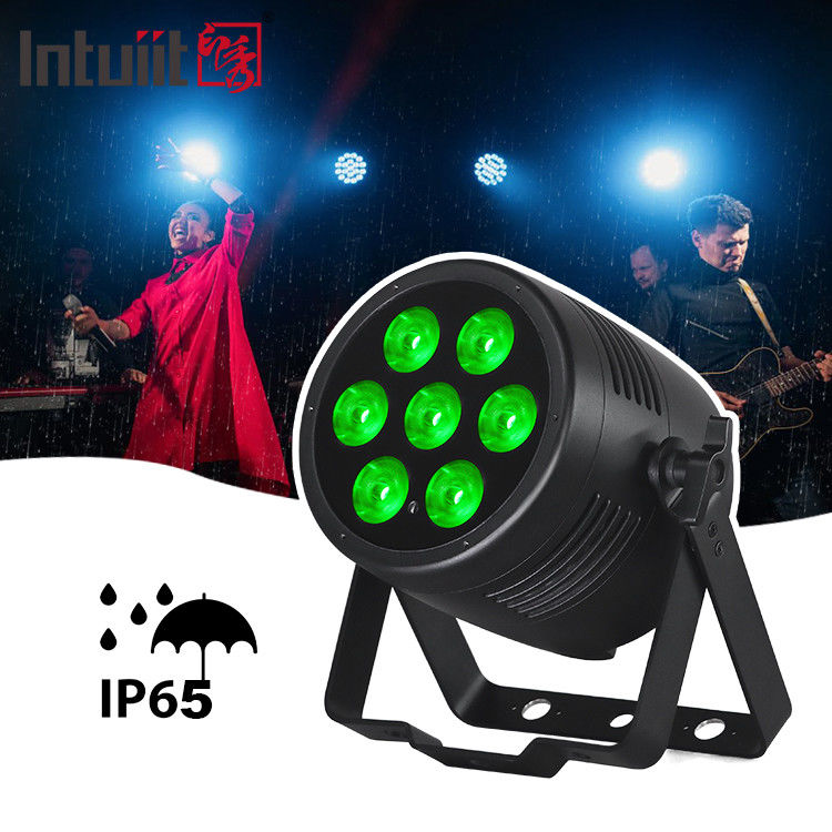 IP65 LED 방수 파 라이트 7x20w RGBWA-UV 6in1 야외 LED 파 캔 라이트