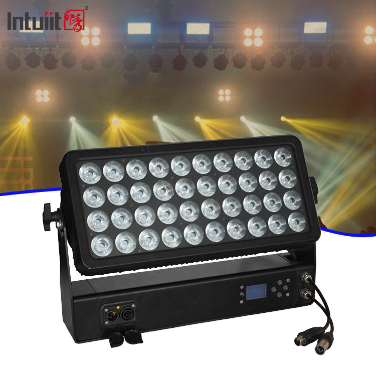 방수 풀컬러 400w RGBW 4in1 벽면 세척 LED 시티 컬러 조명 (DJ 콘서트 이벤트 쇼 무대 풍경 투광 조명)