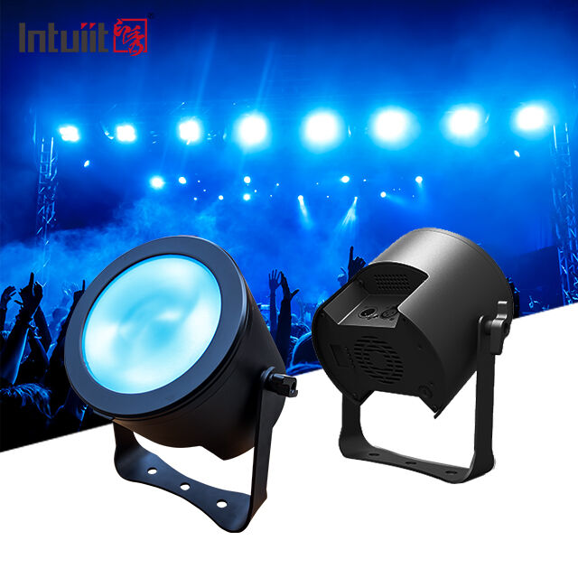 120W RGBW 4in1 COB Zoom Par Can Light With RGBW for Church Theater Wedding