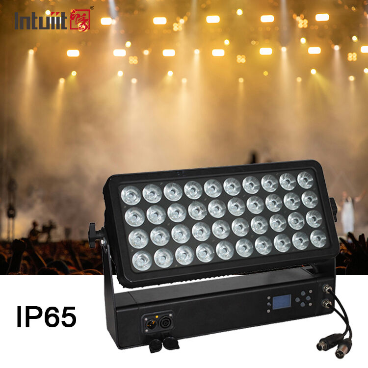 400W IP65 RGBW 4IN1 LED 플러드 라이트 시티 컬러 월 워싱 라이트 (DMX512 제어 기능 포함)