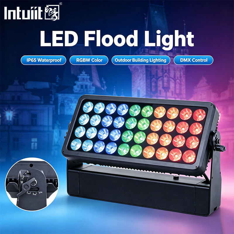 400W RGBW 4-in-1 IP65 야외 LED 선형 벽 세척기 High Power DMX512 Wash Light for Building, Bridge & Large Scale Architectural Lighting