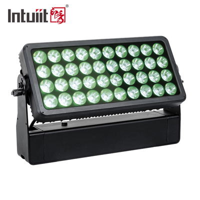 최고 밝은 LED 단계 빛 RGBW 40PCS 10W 도시 색깔은 동위 세척 홍수 빛을 지도했습니다