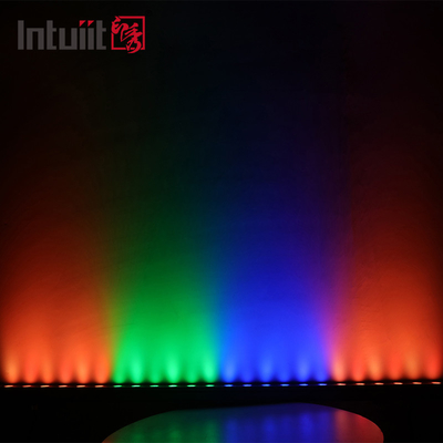 Rgb는 벽에 설치하는 세척기 빛 0.3M 0.5M 1M 선 세탁기 24W Ip67 DMX512 건축학 스포트라이트를 이끌었습니다