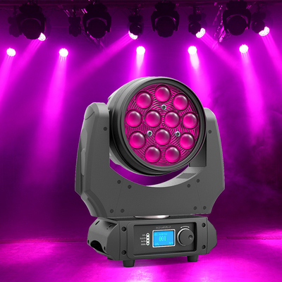 당을 위한 헤드 단계 광 LED 빔 세정 이동 헤드형을 이동하는 12x10W 줌 세정