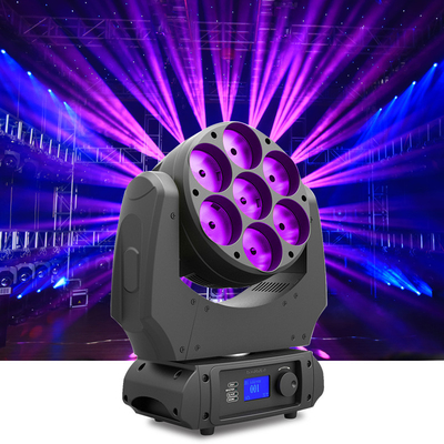 IP65는 전조등을 이동하여 스테이지 광 7x 40W 4를 1 RGBW 4.5 도에서 이끌었습니다