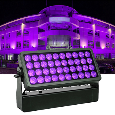 건물 세척 효력을 위한 IP65 LED 단계 빛 40x10w 벽 세탁기 홍수 빛