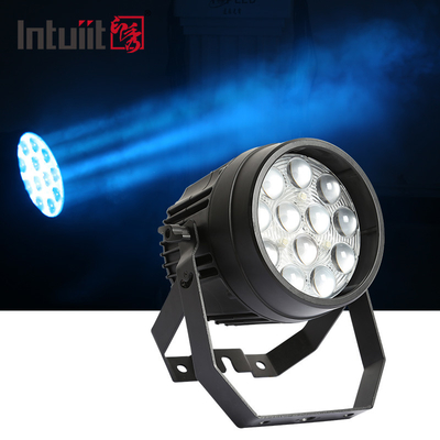IP65 LED 줌 파 라이트 야외 방수 12x10W RGBW 4 In 1 쿼드 풀 컬러