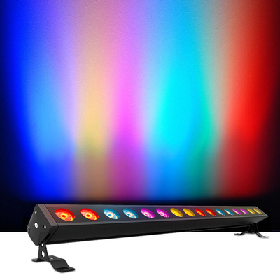 RGBW IP65 LED 벽 세척기 야외 16x5w DMX 건물 정면 조명