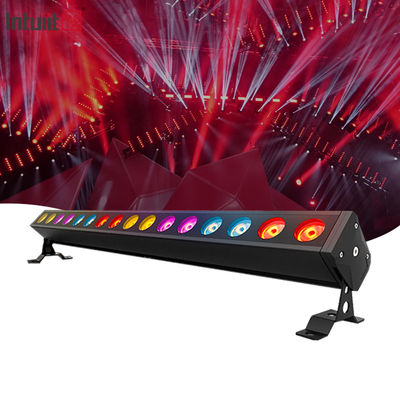 프로페셔널 스테이지 효과 라이트 1미터 길이 DMX 16x5W RGBW 6in1 벽 세척기 LED 픽셀 바