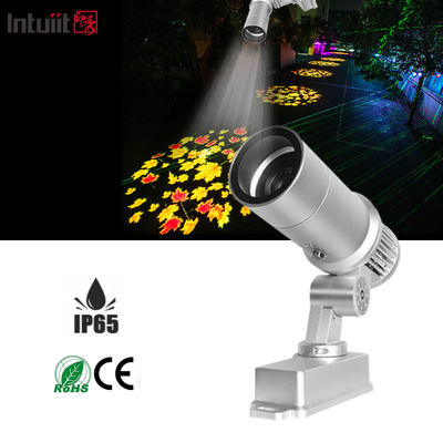 60W IP65 로고 프로젝터 램프 고보 라이트 야외 회전 프로 광고 라이트