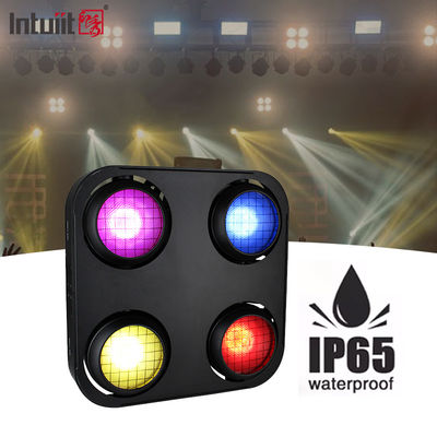 4x90W DMX512 제어 RGB LED 무대 조명 방수 블라인더 라이트, 알루미늄 바디 IP65