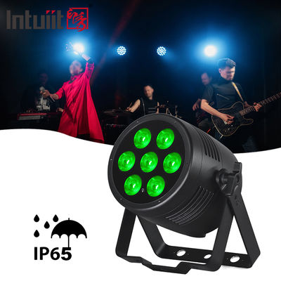 7*20W 6in1 LED 외관 외관 IP65 방수 RGBWA-UV DMX 512 제어 PAR 라이트