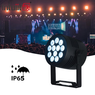 12x20W LED 파 라이트 IP65 방수 RGBWA-UV 6IN1 DMX512 무대 조명