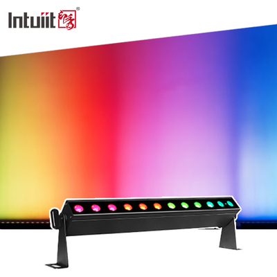 IP20 Led Up Lights 배터리 전원 LED 벽 세탁 12x2w RGBW 4in1 스테이지 바 라이트 사운드 컨트롤 조명