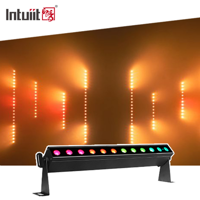 IP20 스테이지 이벤트 파티 웨딩 12x2W RGBW DMX 배터리 전동 LED 벽 세척기 업라이트