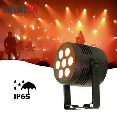7x20w IP65 DMX512 무대 바 파티 조명 RGBWA-UV 6in1 LED 파 라이트 DJ 디스코 파티