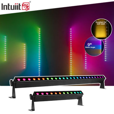 LED 12/24x2W RGBW 4IN1 LED 벽 세탁등 LED 바 DMX 라인 바 세탁등 무대등 파티 웨딩 이벤트 조명
