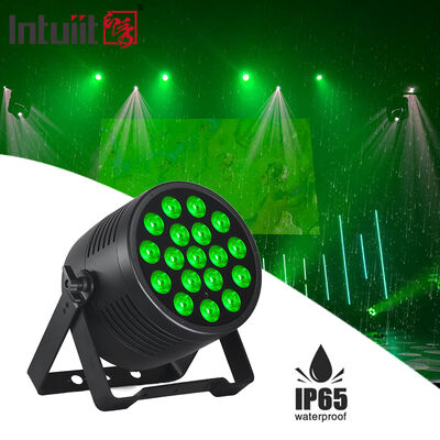 IP65 18*20w RGBWAUV 6in1 LED 방수 파 라이트 무대 조명 야외 DJ 업 조명 웨딩