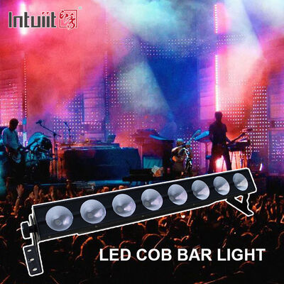 LED RGB 3in1 Linear Bar Light Indoor Wall Washer 8x15W DMX Strip Lamp for Party Club Building Decoration