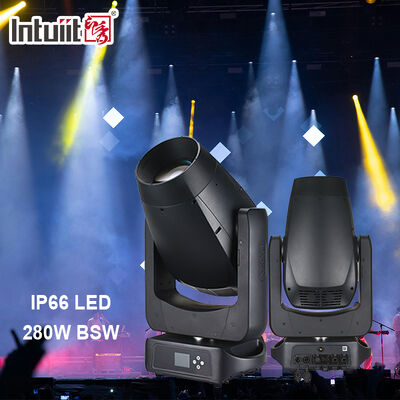 야외 280W LED 빔 스팟 워시 이동 헤드 라이트 CMY 선형 혼합 무대 효과 조명 테마 파크 이벤트 웨딩 쇼
