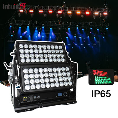 프로페셔널 아웃도어 IP65 800W RGBW 4인1 LED 벽 세탁기 듀플 레이어 랜드스케이프 건축 세탁등 도시 색상