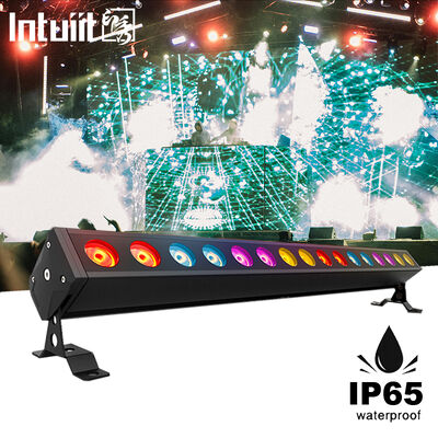 IP65 외관 16x5W RGBW 4in1 LED 선형 벽 세척기 바 라이트 DMX512 스테이지 아키텍처 세척 조명