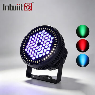 60*12W RGBW 4in1 IP65 야외 LED PAR Can 업라이팅 세트 DMX512 웨딩 이벤트 건물 외벽용 무대 조명