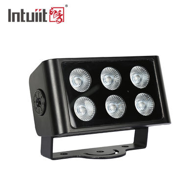 6 1개의 LED 단계 홍수 빛에서 × 5 와트 RGBW 4를 방수 처리하십시오