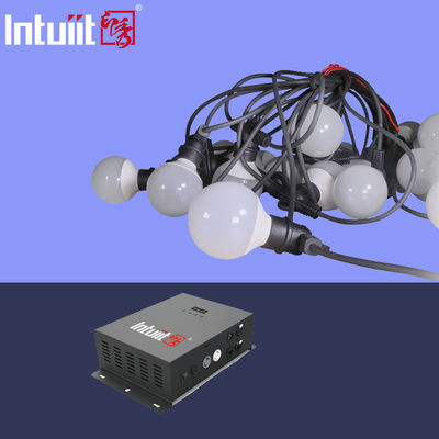 상업용 RGB LED 베란다 조명 스트링 사운드 모드