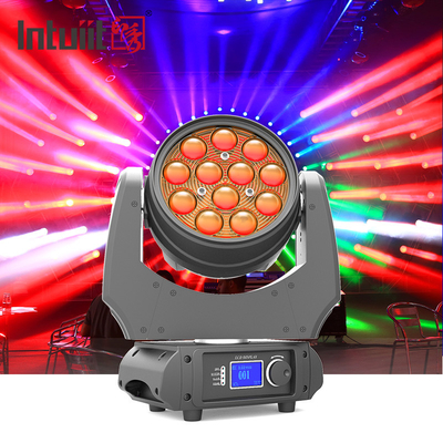 1 DMX 150 와트 빔 세정 빛에서 머리 RGBW 4를 이동하는 12*10W 주도하는 전체 범위 세탁기 줌